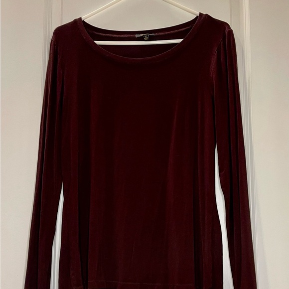 Cupio Long Sleeve Women’s Top - Deep Brown Size XL - Picture 1 of 2